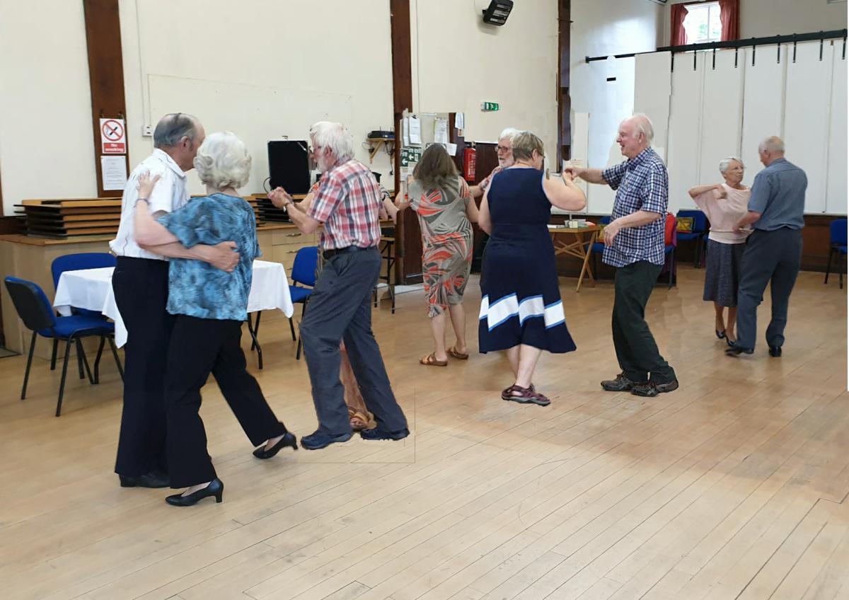 We held the first Tea Dance at the St Edwards Church hall Rotary District